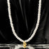 18K gold plated Stainless steel necklace - zemarajewelry