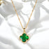 18K gold plated Stainless steel necklace - zemarajewelry