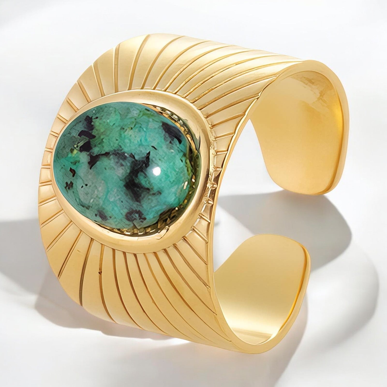 18K gold plated Stainless steel finger ring - zemarajewelry