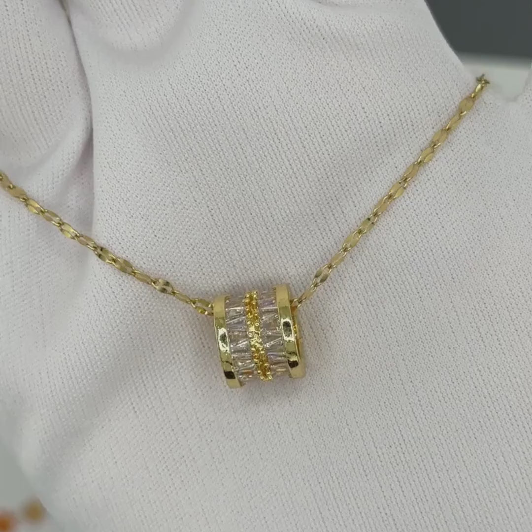 18K gold plated Stainless steel necklace