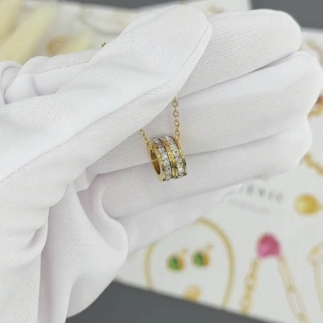 18K Gold-Plated Stainless Steel Necklace
