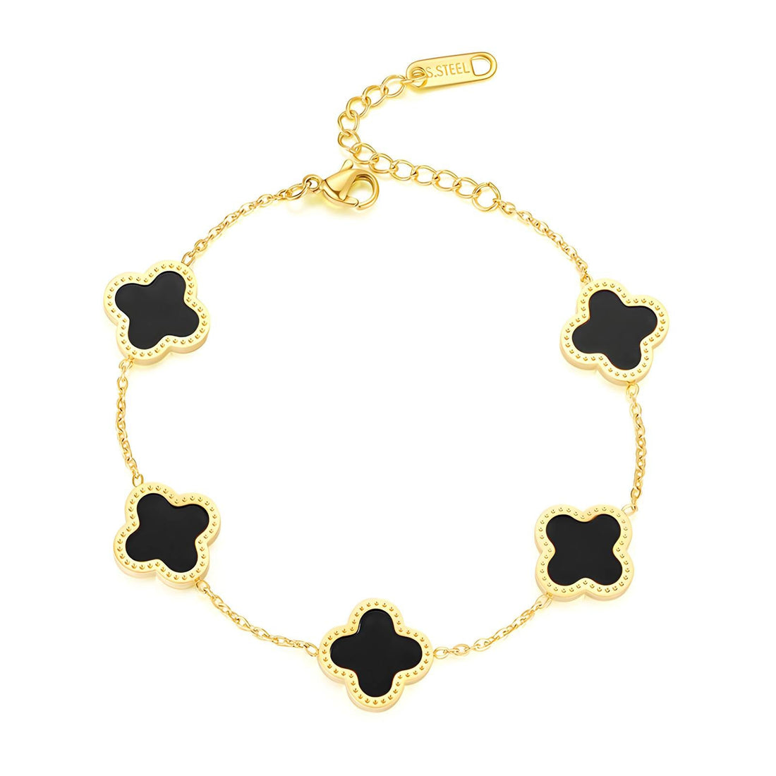 18K gold plated Stainless steel bracelet - zemarajewelry