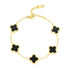 18K gold plated Stainless steel bracelet - zemarajewelry