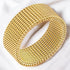 18K gold plated Stainless steel finger ring - zemarajewelry