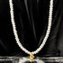 18K gold plated Stainless steel necklace - zemarajewelry
