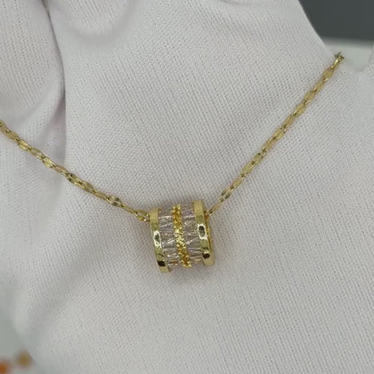 18K gold plated Stainless steel necklace