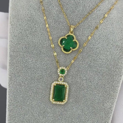 18K gold plated Stainless steel necklace